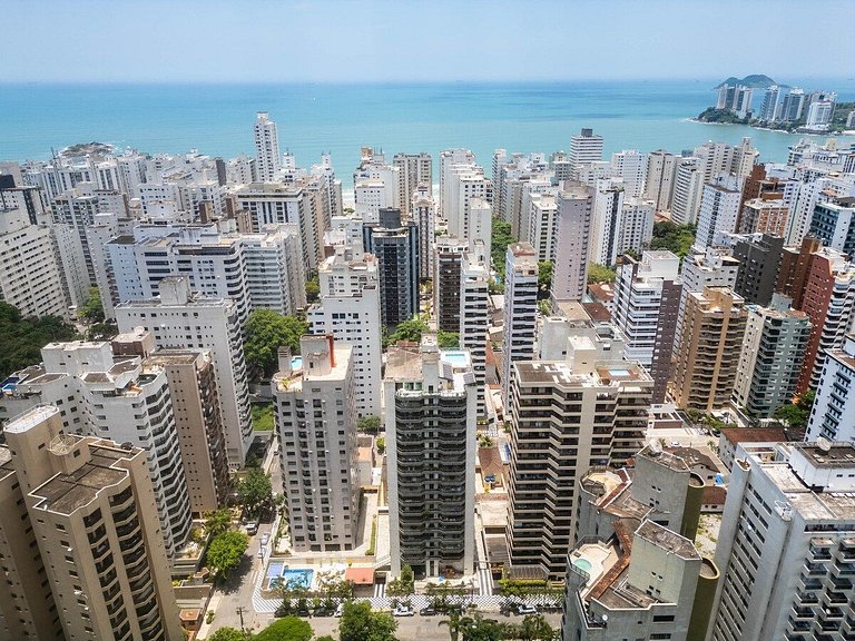 Guarujá Praia Pitangueiras -Apto com Churrasqueira